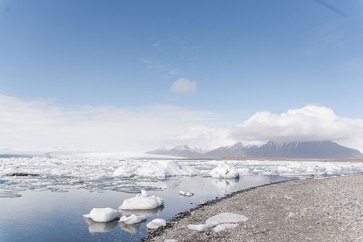 The Bride Wore Modest Mon Cheri To Her Icelandic Elopement