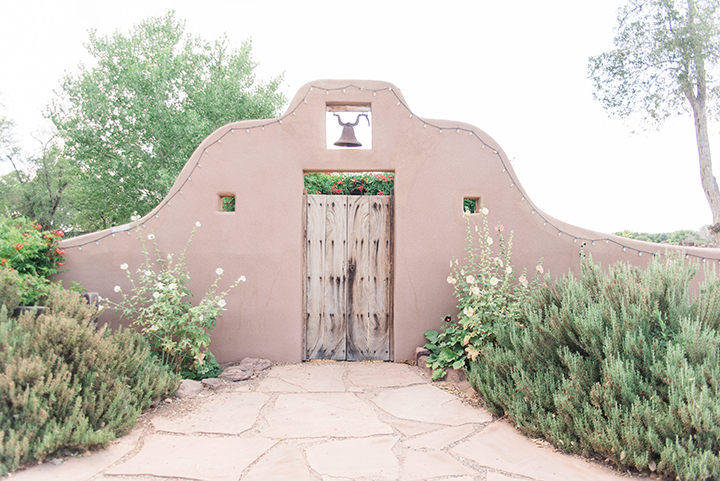 Bride & Groom Portraits at Casa Perea In New Mexico