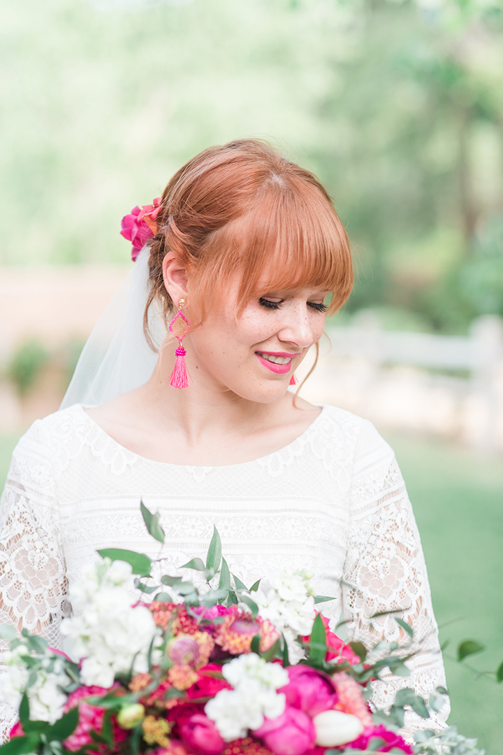 Bride & Groom Portraits at Casa Perea In New Mexico