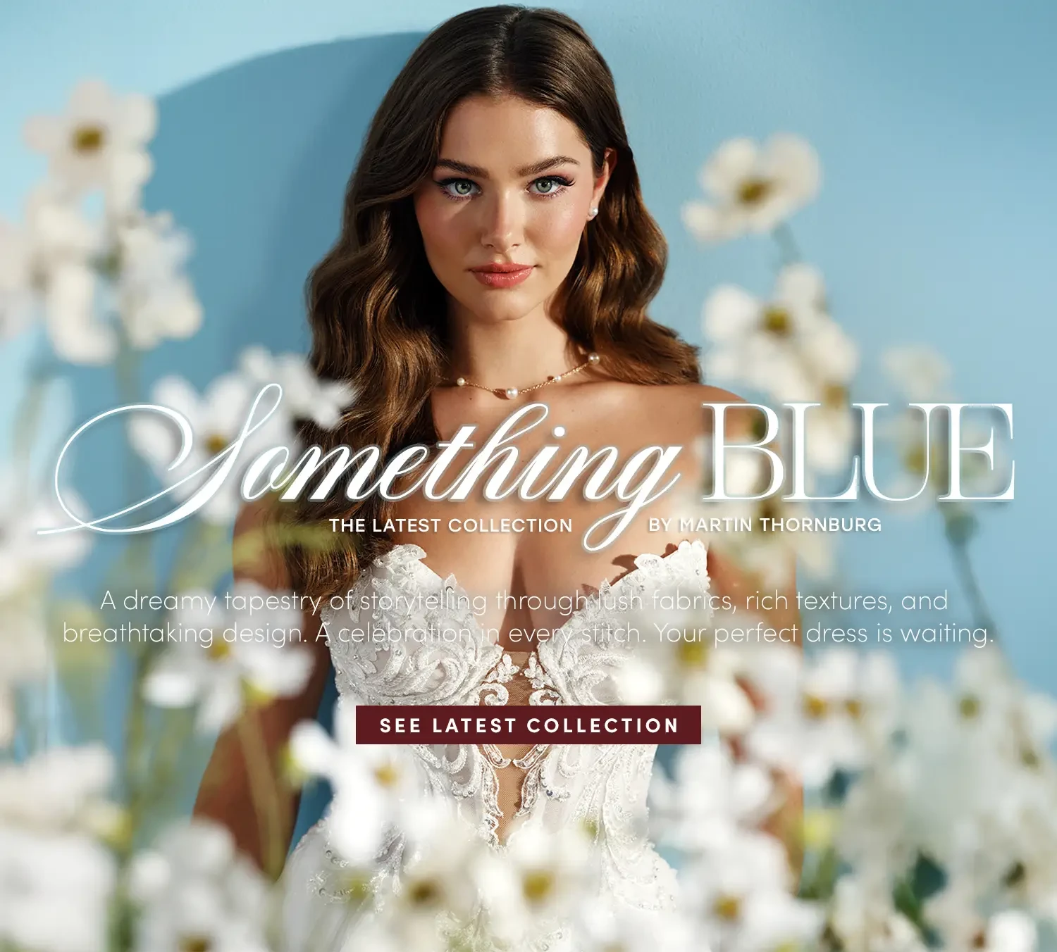martin thornburg spring 2026 bridal collection banner