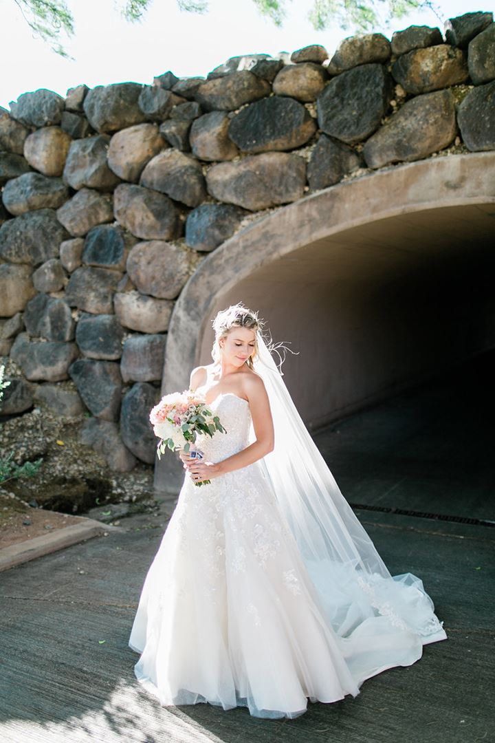 Gorgeous Bride Wears Sophia Tolli &quot;Orion&quot; For Her Blustery June Wedding