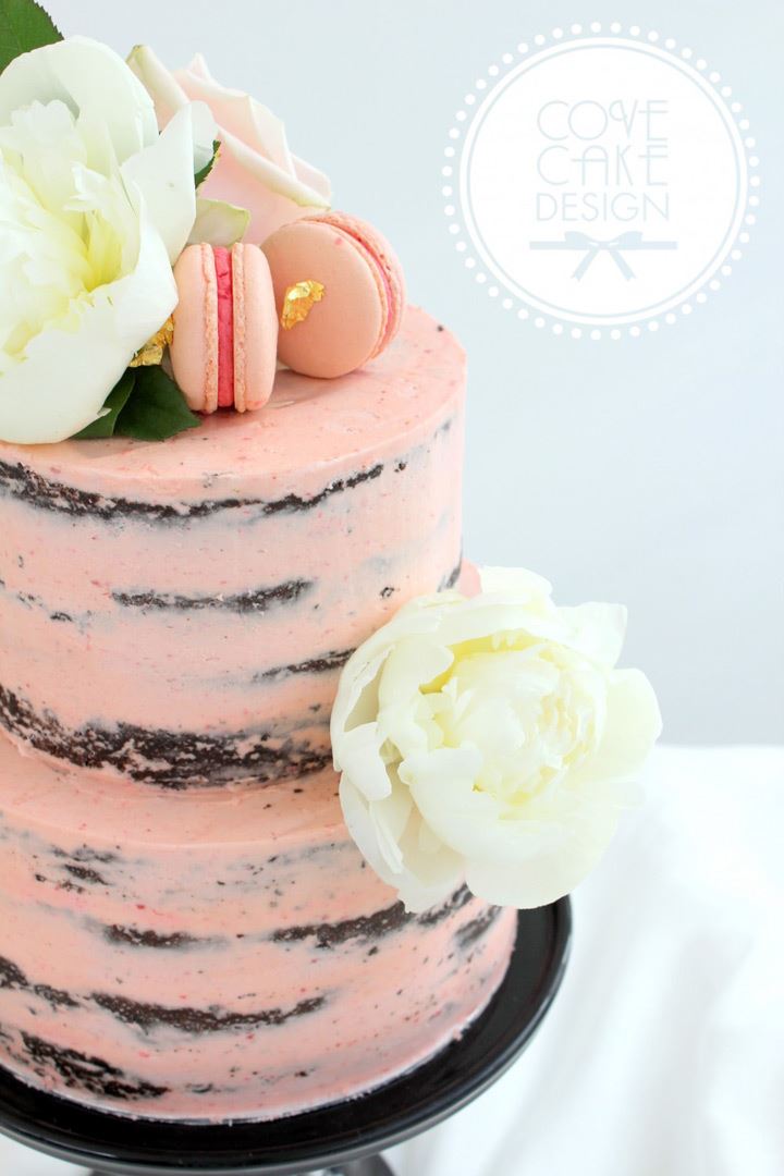 10 Sensational Semi-Naked Wedding Cakes