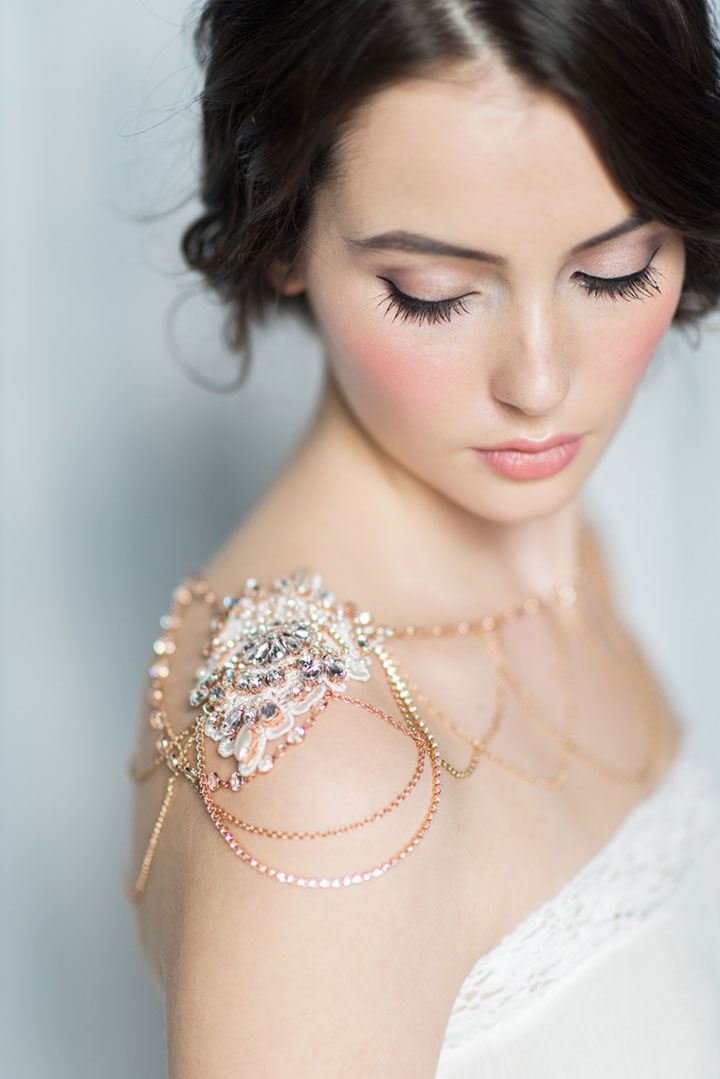Dazzling Shoulder Jewelry For Brides