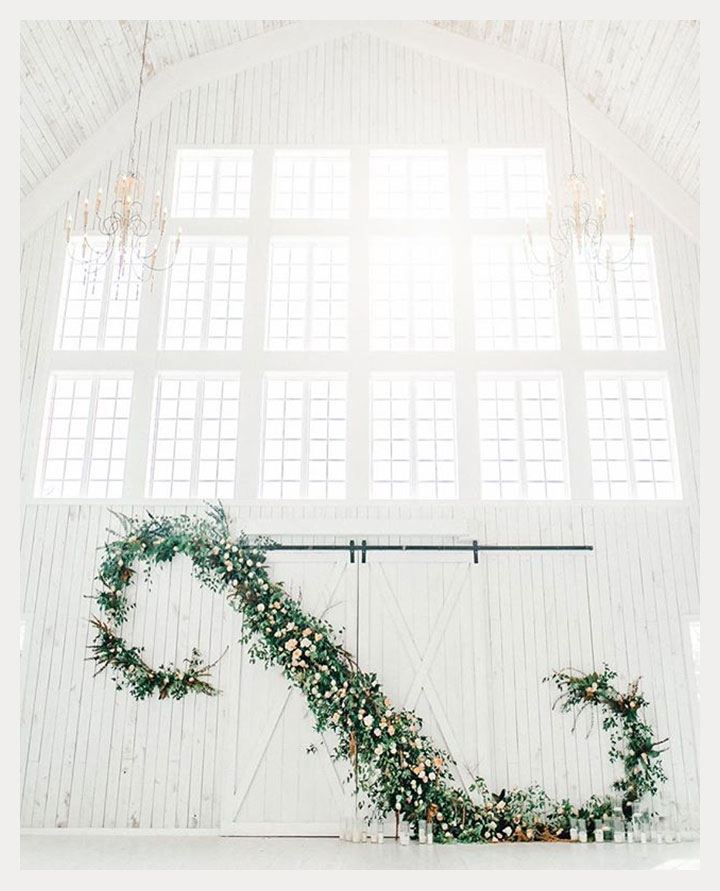 Epic Ceremony Backdrop By Details Dallas Floral &amp; Events