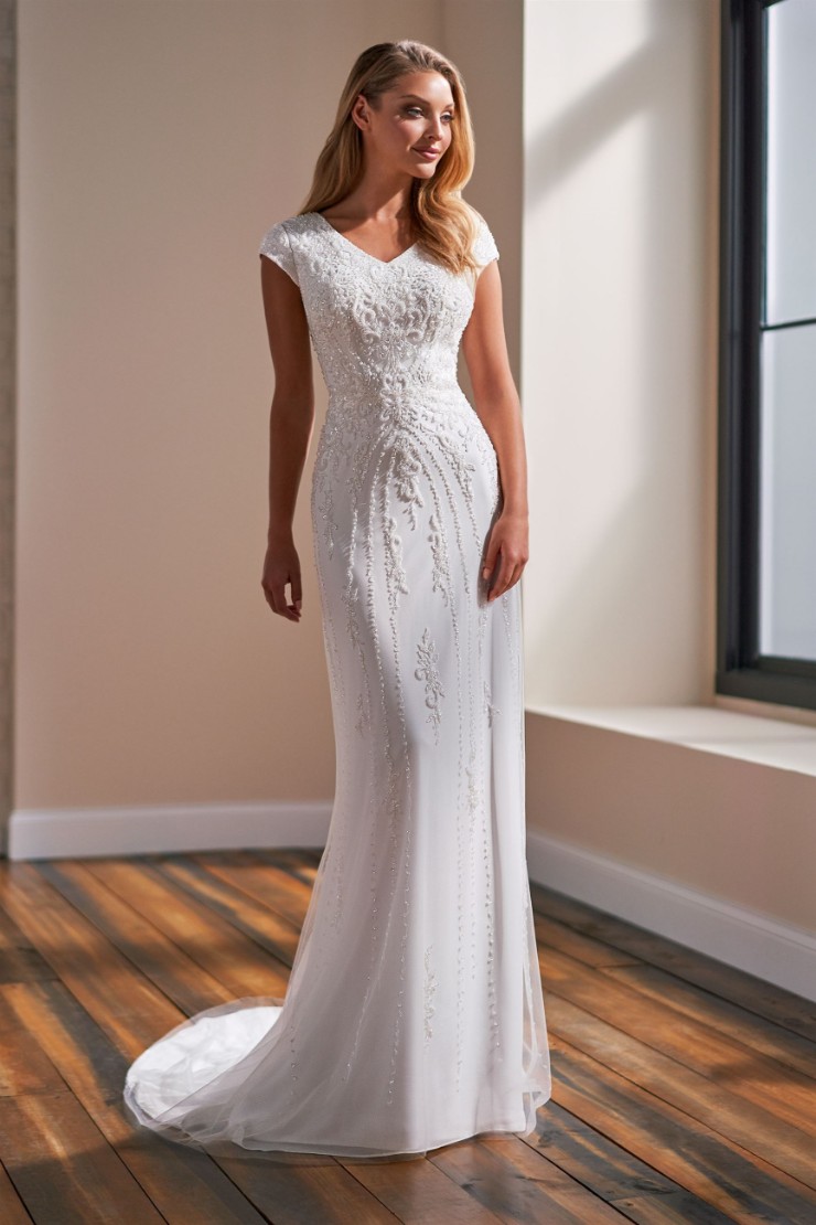 Modest by Mon Cheri #TR22174 Thumbnail Image
