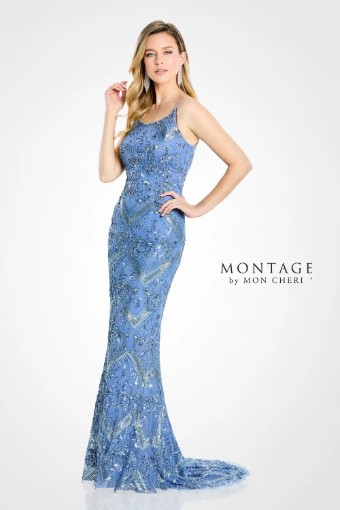 Stylish Crepe Mother Of The Bride Gown | 221976