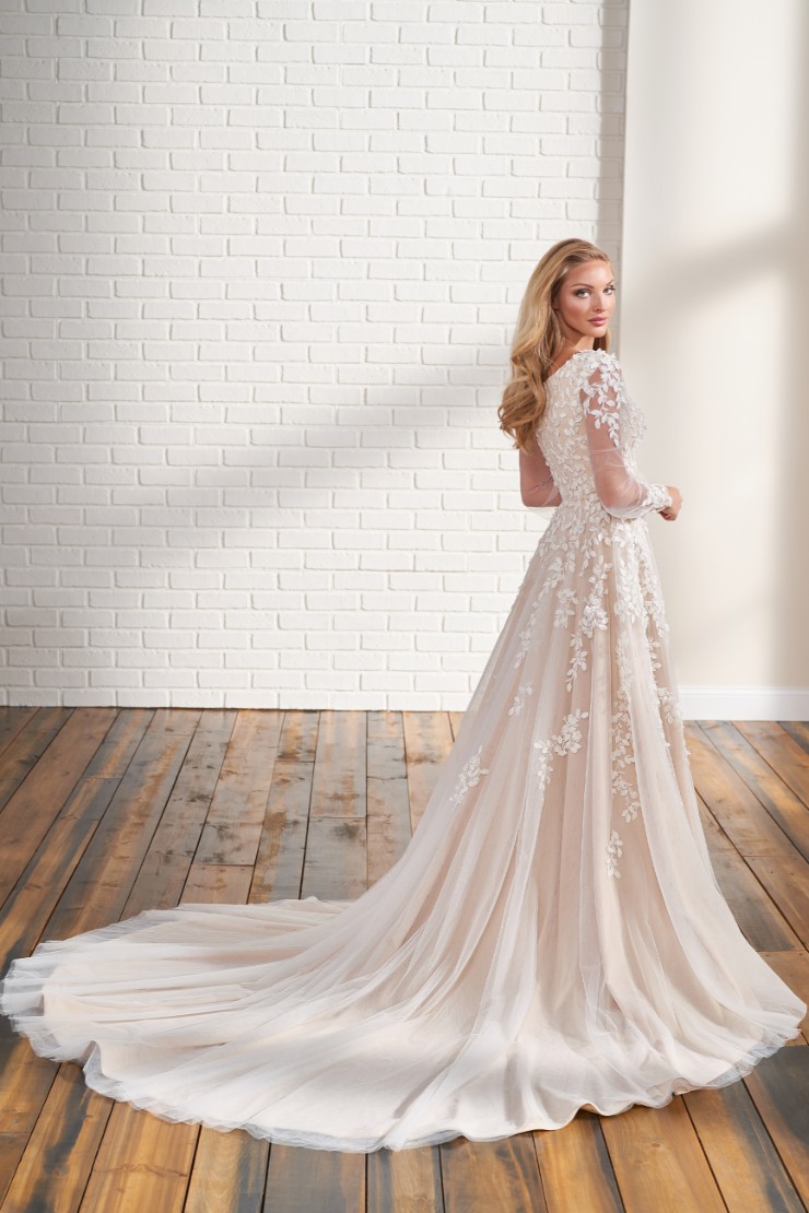 Modest by Mon Cheri #TR12291 #$2 Ivory/Champagne picture