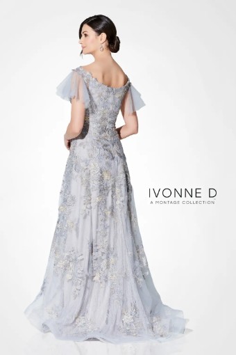 Ivonne D #122D63 $2 Dusty Blue/Silver thumbnail
