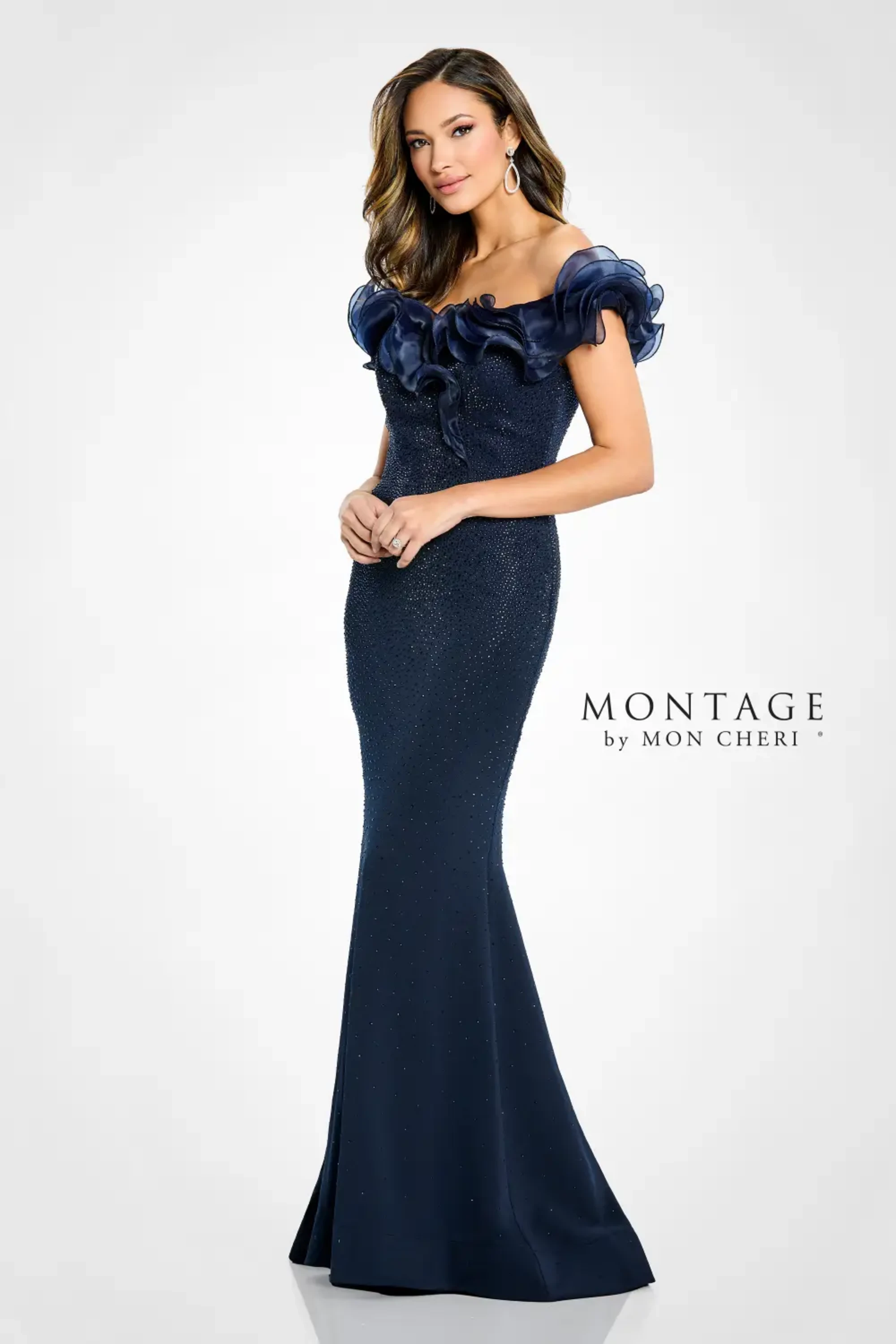 andmary Cherie offshoulder set up ☆ Off-The-Shoulder Wedding Dress | E2501