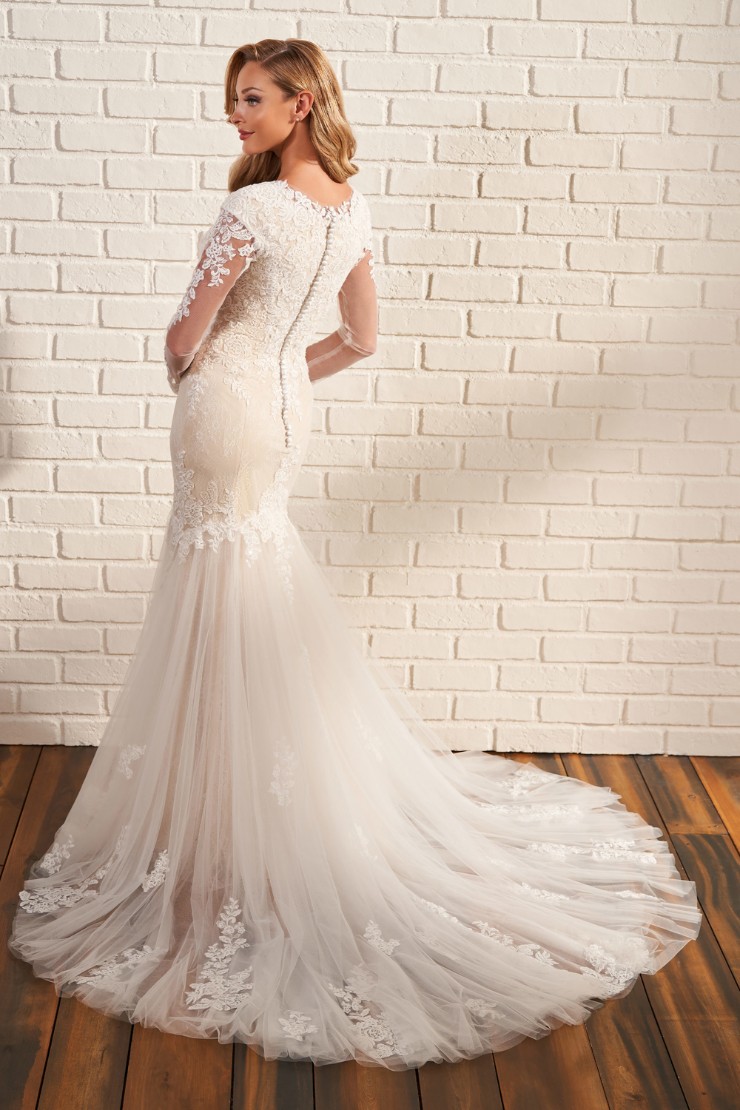 Modest by Mon Cheri #MOD218 #2 Ivory picture