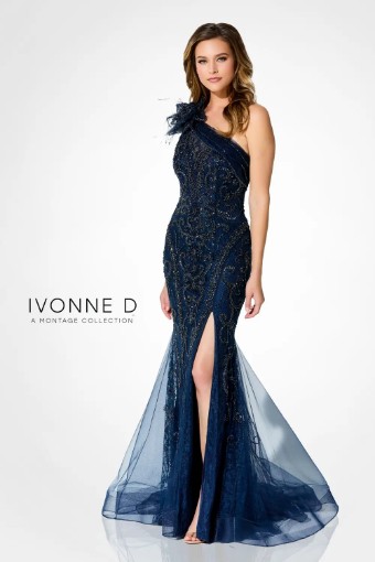 Ivonne D #ID922 $3 Navy Blue thumbnail