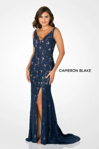 Cameron Blake #CB789 $3 Navy Blue/Nude thumbnail