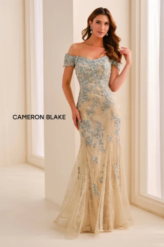 Cameron Blake #CB792 $3 Champagne/Aqua thumbnail