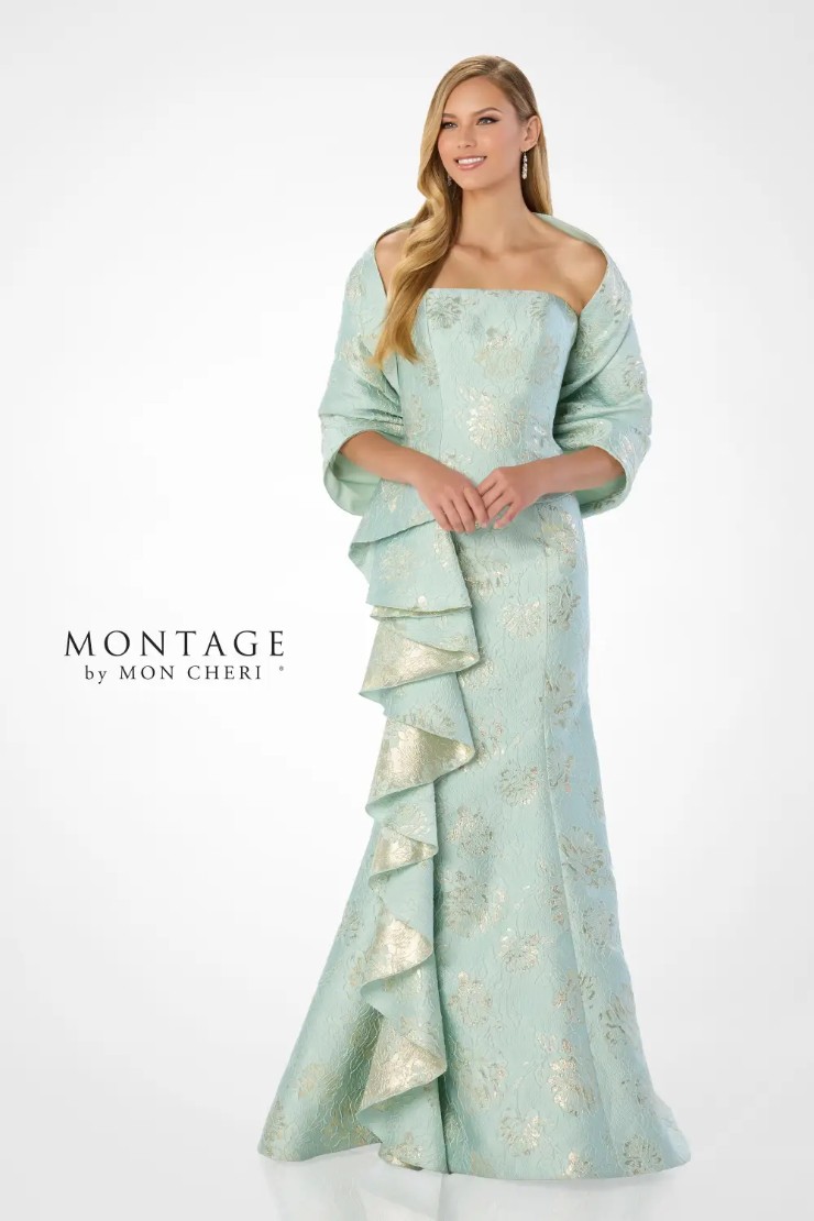Montage #M2226 #3 Aqua/Gold picture
