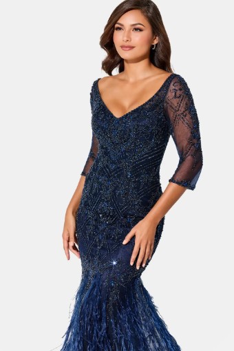 Ivonne D #ID318 $4 Navy Blue thumbnail