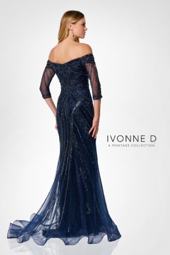 Ivonne D #ID320 $2 default Navy Blue thumbnail