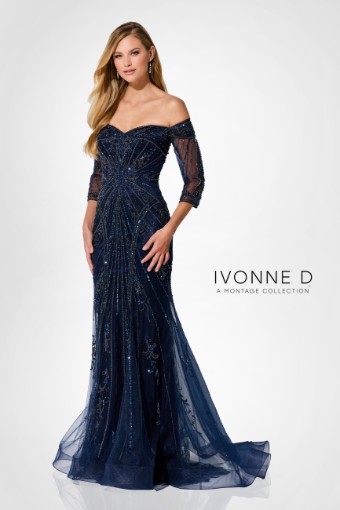 Ivonne D #ID320 $0 default Navy Blue thumbnail