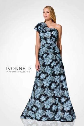 Ivonne D #ID326 $3 Black/Aqua thumbnail