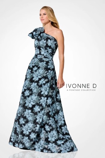 Ivonne D #ID326 $3 Black/Aqua thumbnail