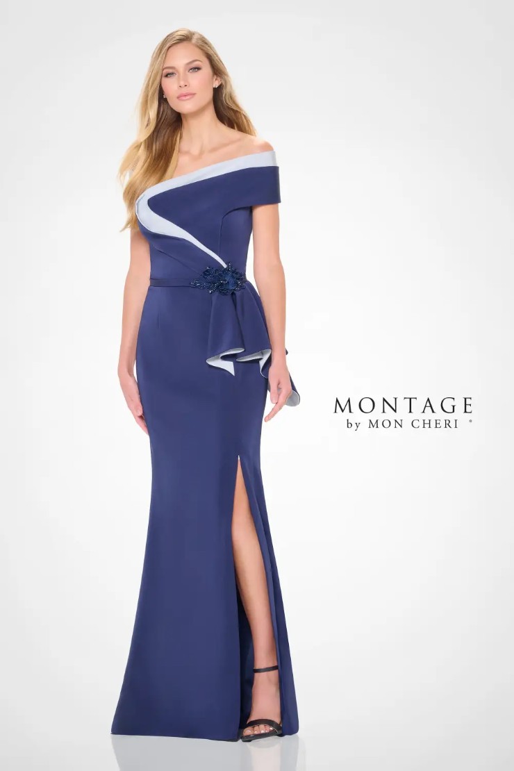 Montage #M902 #4 Navy Blue/Silver picture