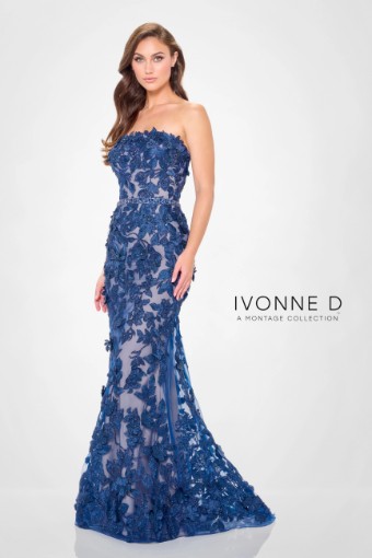 Ivonne D #ID6205 $4 Navy Blue/Nude thumbnail