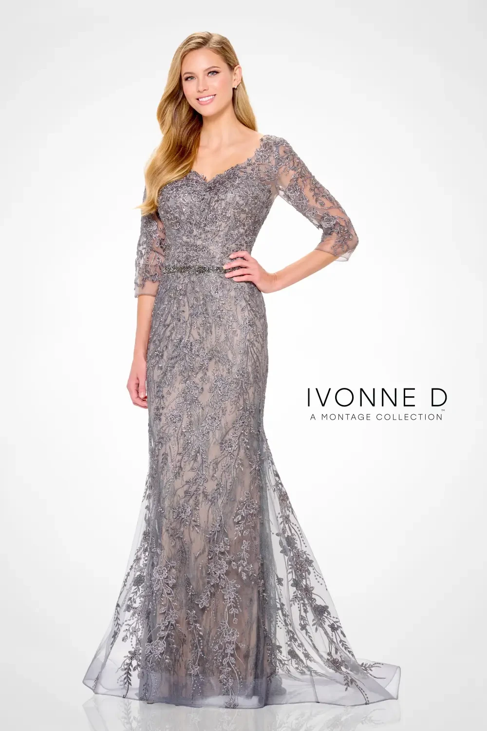 dress stores in fall river Plus Size Customizable Mother of Bride Dress Silver / Custom Size main image 0