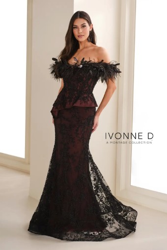 Ivonne D #ID6208 $0 default Black/Wine thumbnail