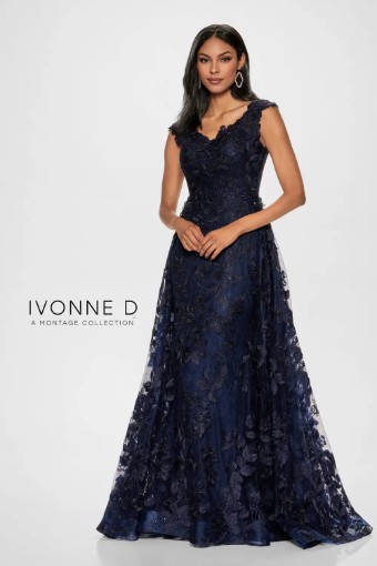 Ivonne D #ID801 $6 Navy Blue thumbnail