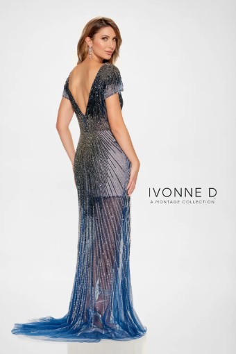 Ivonne D #ID803 $2 Navy Blue thumbnail