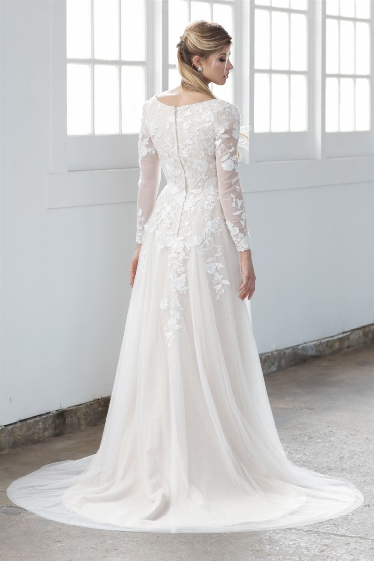 Modest by Mon Cheri #TR21858 #$1 picture
