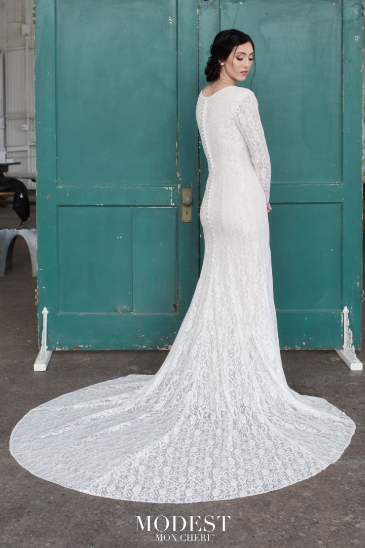 Modest by Mon Cheri #TR21859A #$1 picture