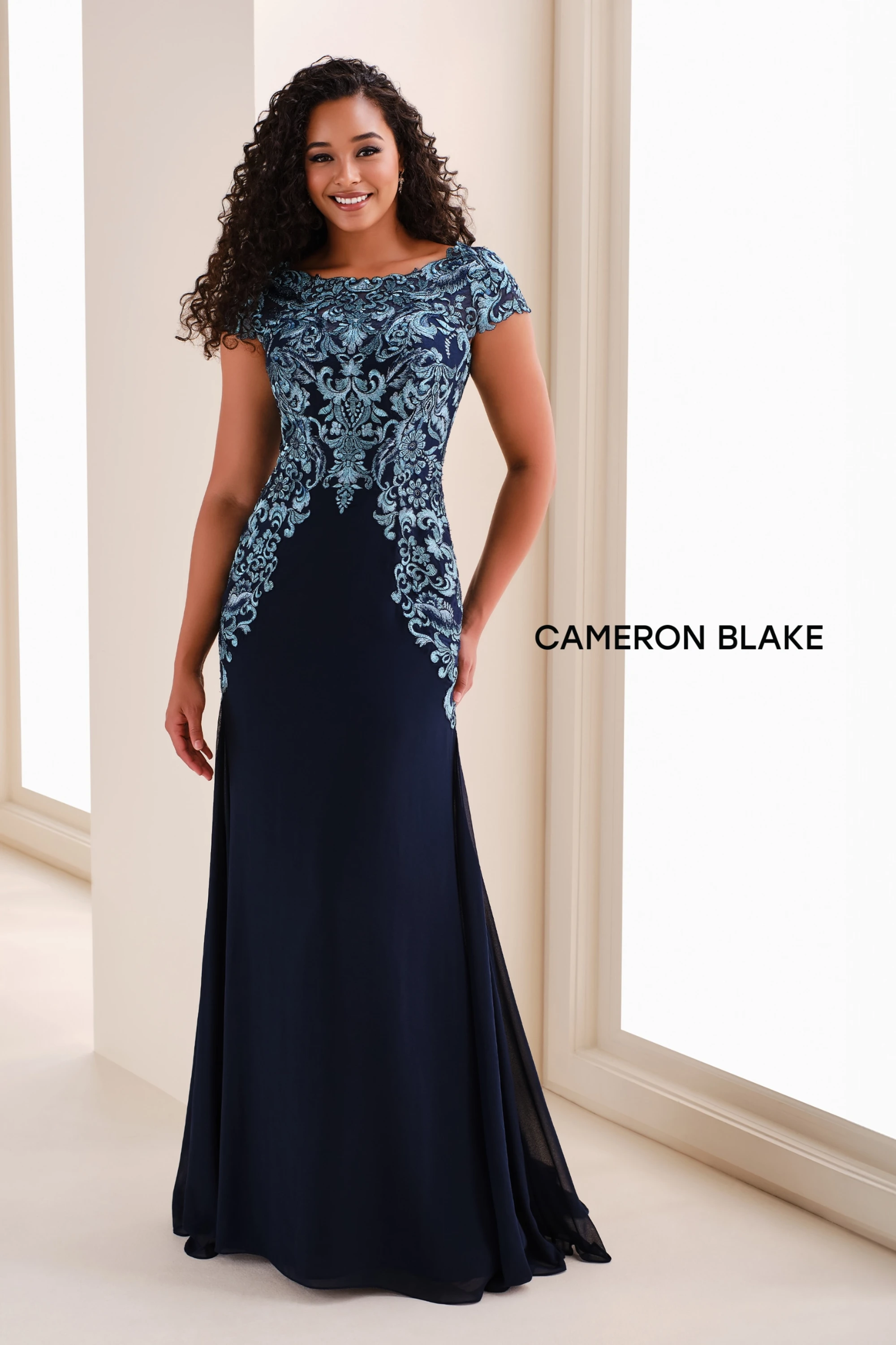Chiffon Mother's Gown - 216691