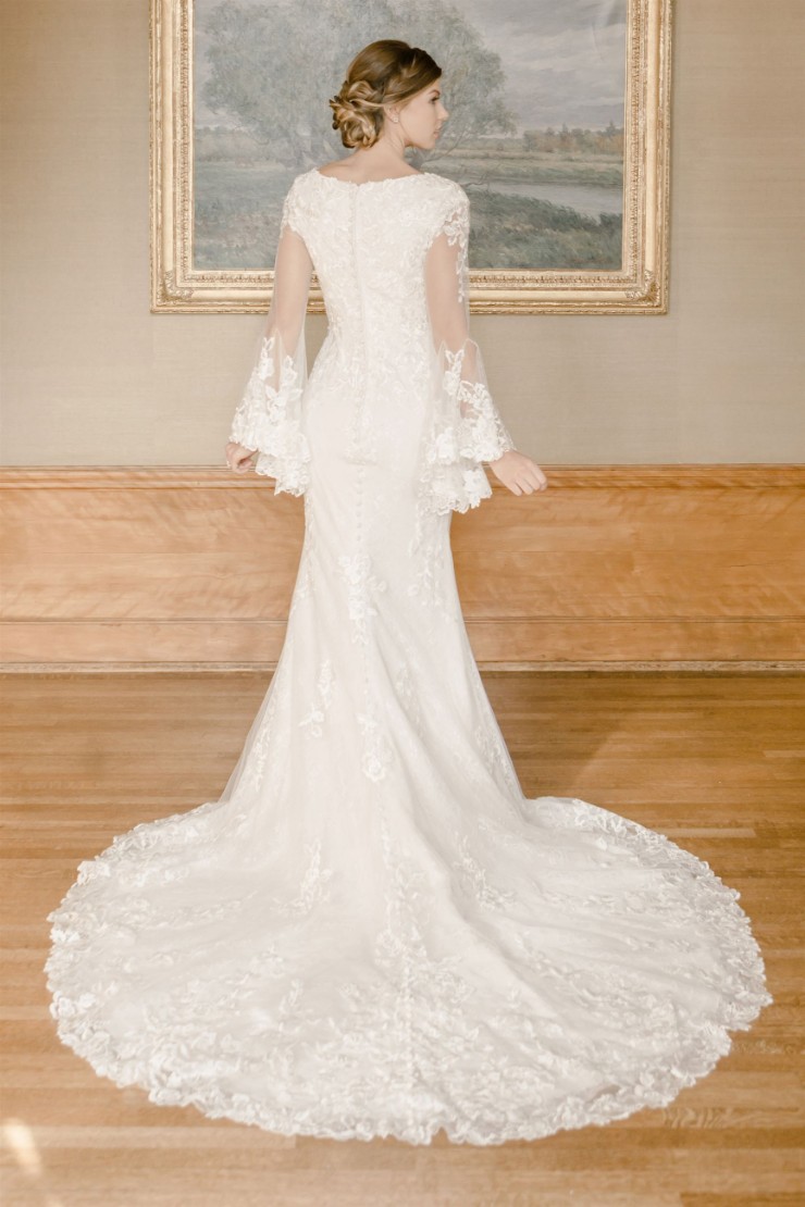 Modest by Mon Cheri #TR22056 #$1 picture