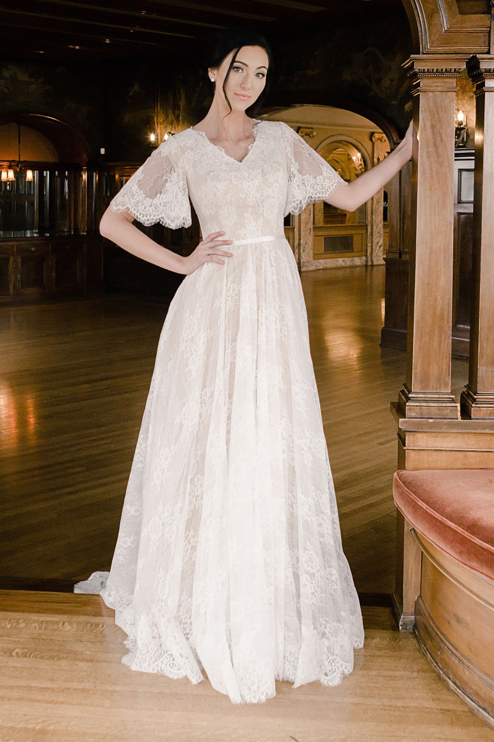 wedding dress sleeve types