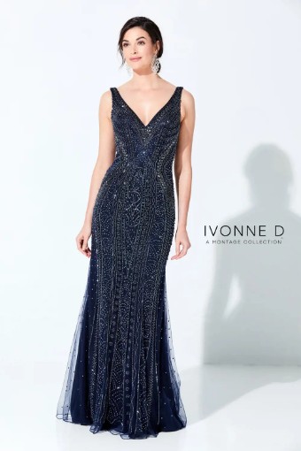 Ivonne D #220D33 $0 Navy Blue thumbnail