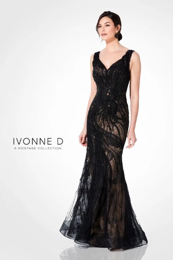 Ivonne D #220D36 $0 Black/Nude thumbnail